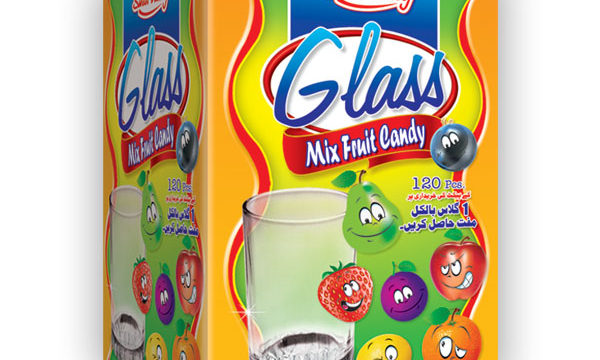 Glass Mix Fruit Candy
