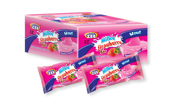 Milky Strawberry Bar